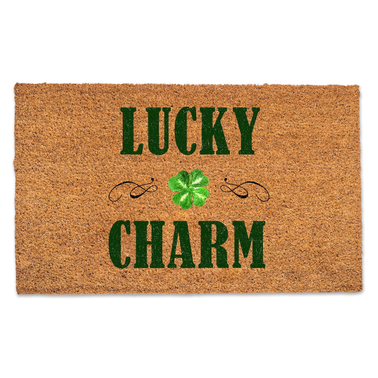Lucky Charm 30&#x22; x 18&#x22; Door Mat